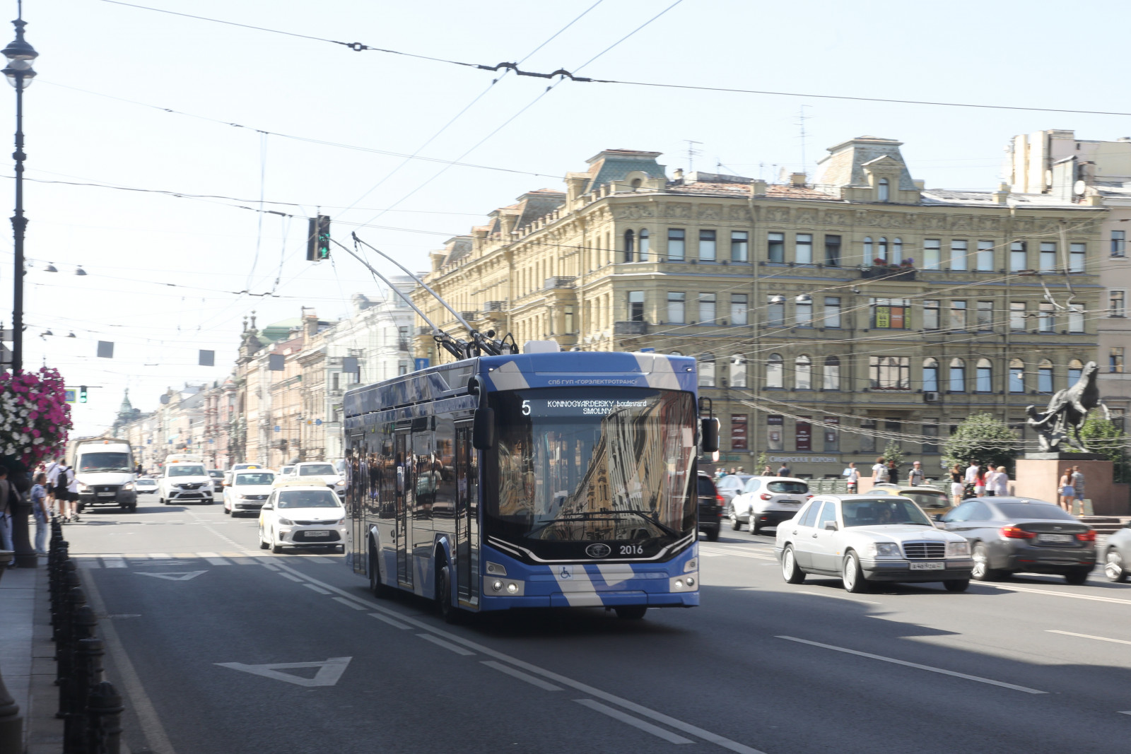 В центре Петербурга закроют движение троллейбусов с 31 мая до 1 июня |  Вечёрка