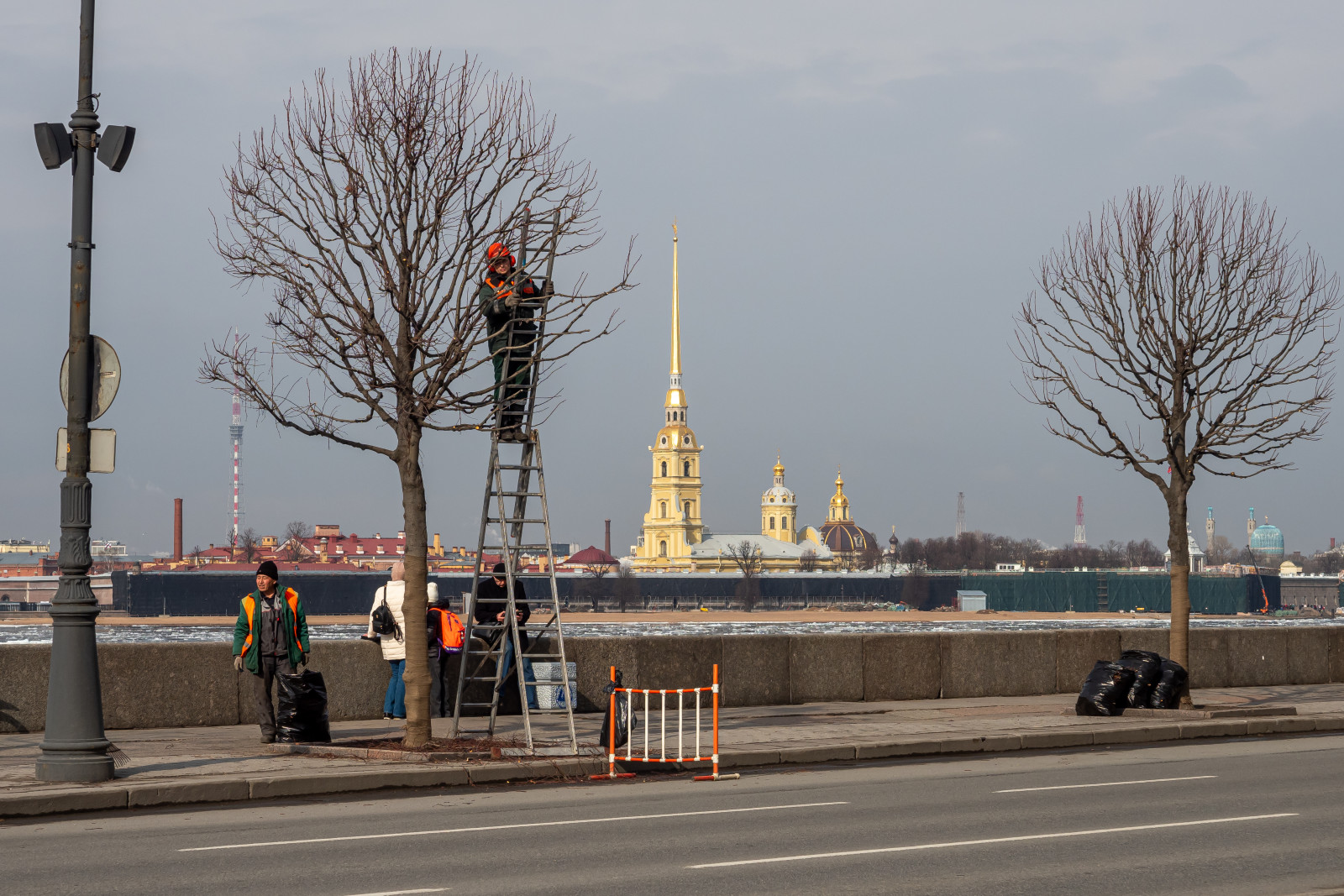 Температура воздуха в Петербурге 1 апреля достигла плюс 19,6 градусов |  Вечёрка