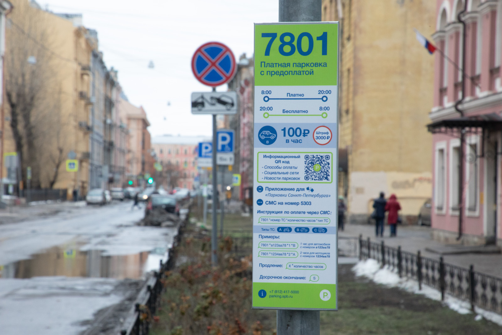 В Петроградском районе начнут работать шесть зон платной парковки | Вечёрка