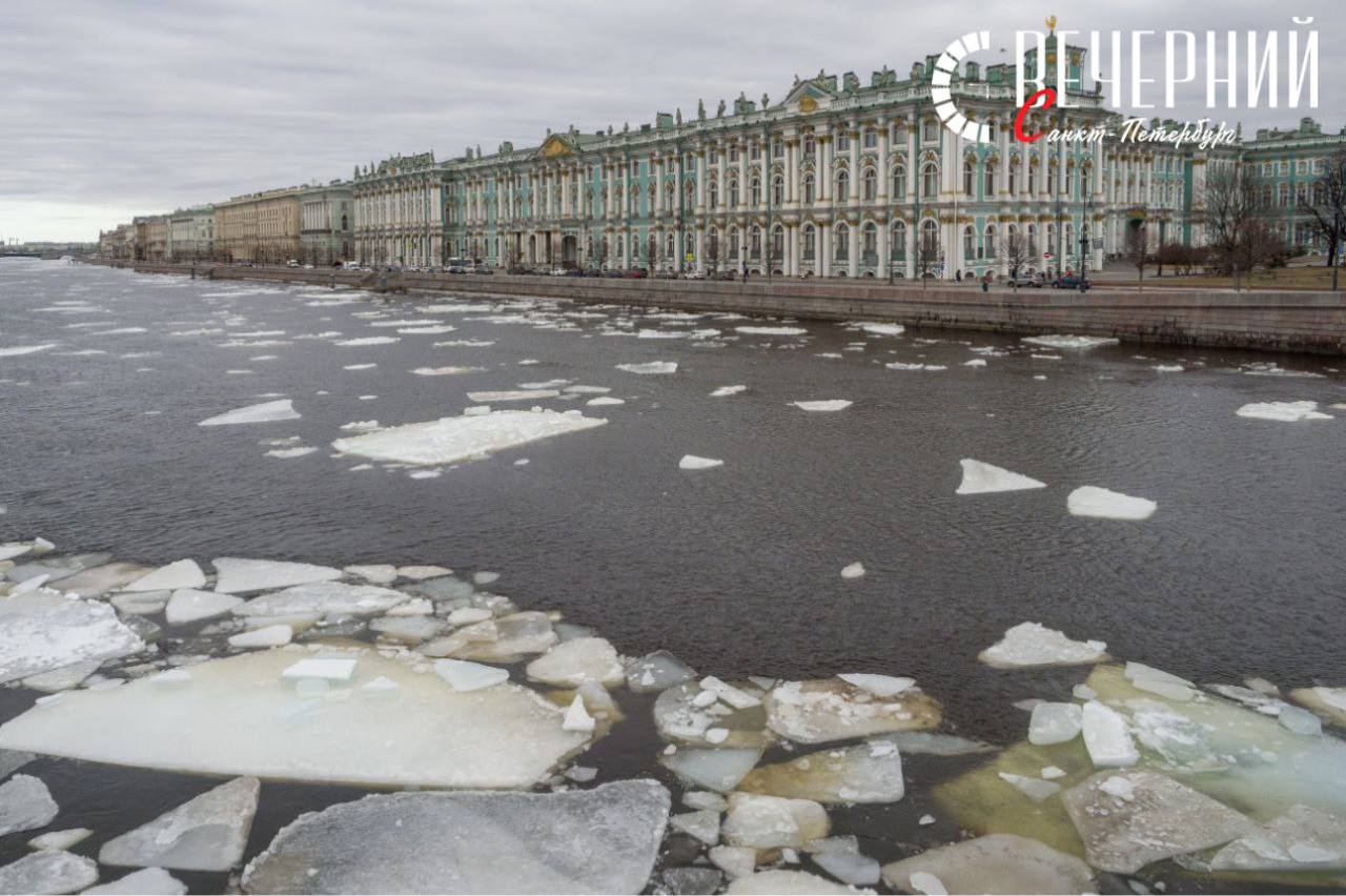 Главный синоптик Петербурга: В ближайшее время по Неве пойдет первых ледоход