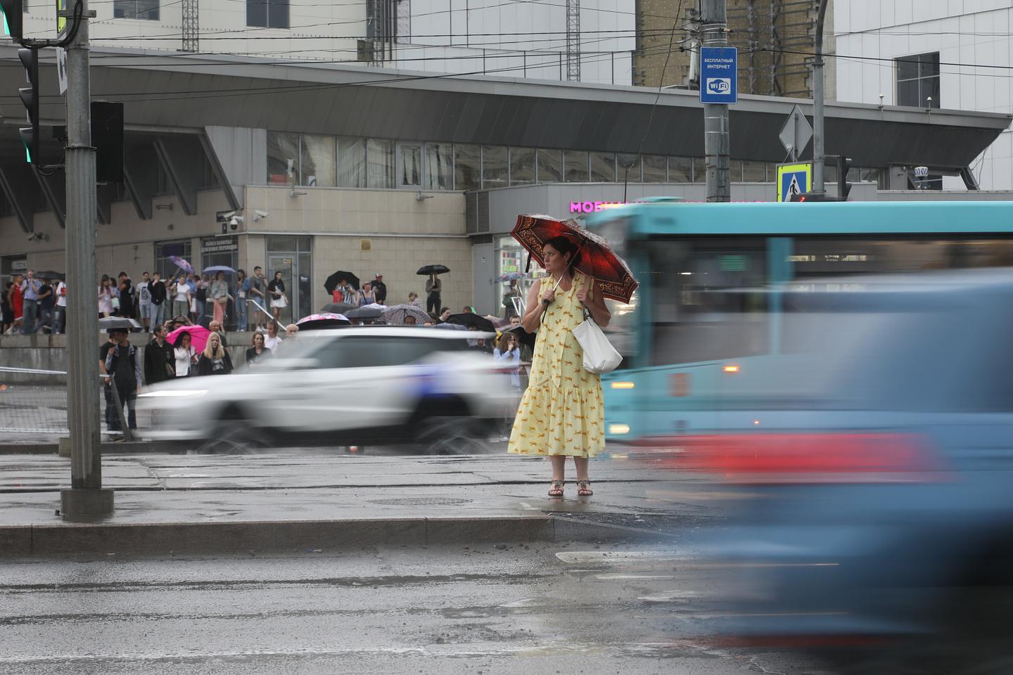 В Петербурге 8 июля пройдут небольшие дожди — в городе до 21 градуса