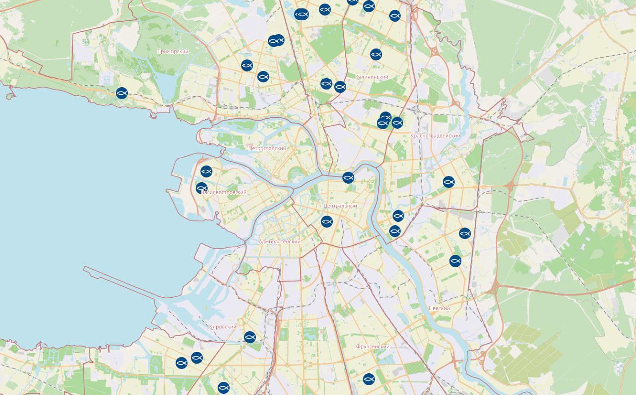 Официальные точки по продаже корюшки открыли в 11 районах Петербурга