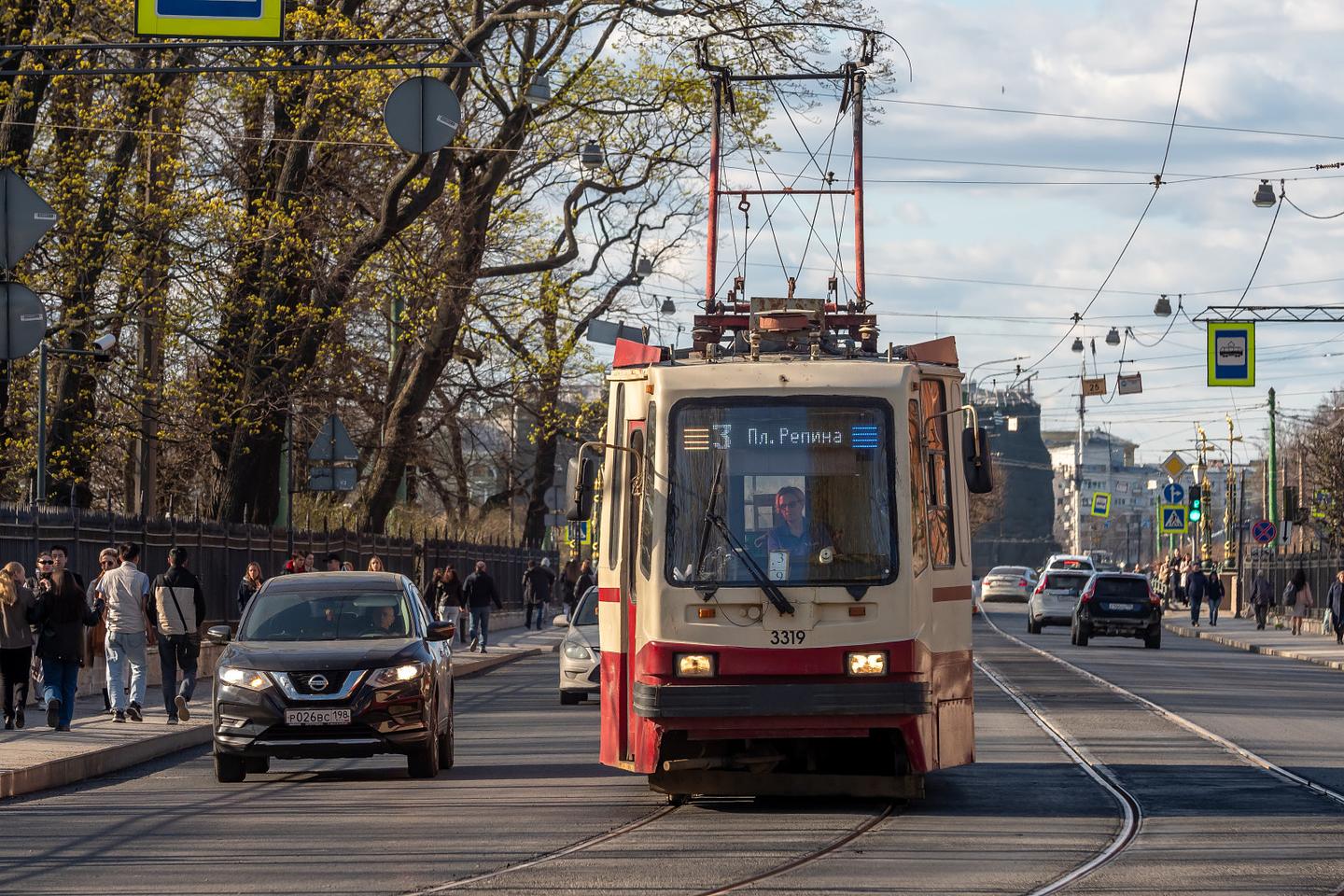 В ночь с 1 на 2 июня закроют движение трамваев по мосту Александра Невского  | Вечёрка