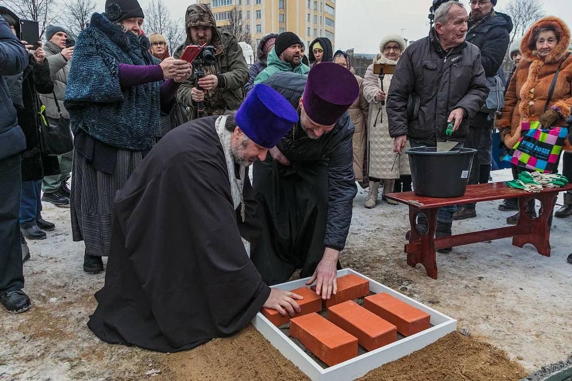 Заложен первый кирпич в основание музея, посвященного блокаде Ленинграда